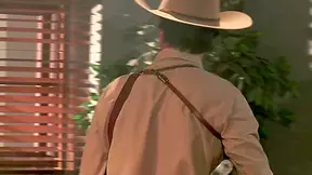 Two horny policemen fuck two sexy cabaret dancers