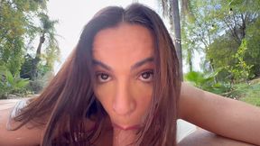 pov - cock and balls sucker raissa bellini
