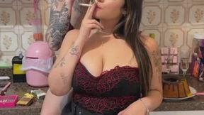 Smoke between us