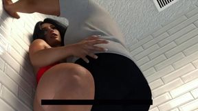 Old Man Fucking Milf Anna Pussy In Toilet With Huge Cock And Creampies