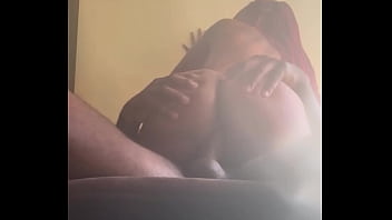 He loves a good bounce *amateur couple* riding chair sex