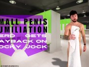 Small penis humiliation nerd gets payback on cocky jock