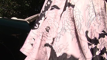 Brunette Rita Faltoyano Sucks Dick Outside And Gets Fucked