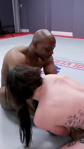 Aria Khaide Vs Will Tile Mixed Wrestling