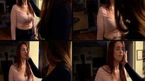 Lydia Daphne Face Belly Beating WMV