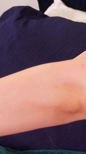 Sensual Lotion Massage and Masturbation