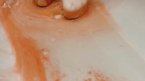 Princess Leia Rinsing off the Dark Side Shower Down