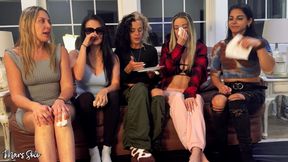 5 Girls Try Sneezing Powder - Mars Solo, Sinthia Bee, Sexy Sara Bee, and Andi Vicious Are All Introduced to Sneezing Powder for