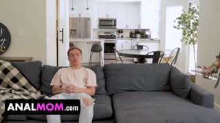 AnalMom - Lustful Mature Babe Agatha Delicious Gives Ass Fucking Lesson To Lucky Horny Stud