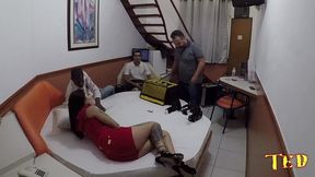 bastidores do ted com a estrela porno mais procurada do brasil - melissa lisboa - big bambu - higor negrao - binho ted