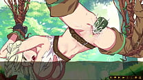 Sexy Anime Spirit Gets Pregnant by Gamer's Hot Sex Adventure