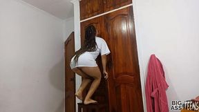 my stepsister is a professional dick mom she takes out all my cream with her mouth