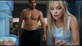 ai-generated - cheating on her boyfriend with her brother-in-law in the middle of the night