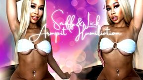 Sniff & Lick Armpit Humiliation JOI