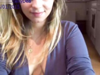 Golden-haired Teen Rides a Sex-toy