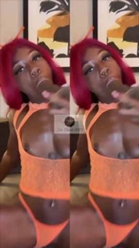 LOLA BLACK XXX SEXY RED HEAD DANCE TO WAKA FLOCKA