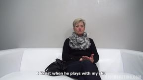 Mature Blonde Sucks And Takes Cock At The Casting