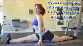 Want to See Why My Body is So Strong and Tight Part 1 - Domina Andrea Rosu Muscle Worship While Working Out MOBILE