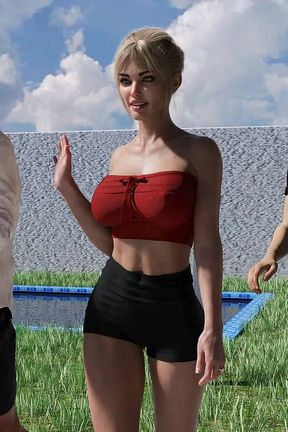 Shared Desires: Positive Energy with the Swingers by the Pool - Episode 9