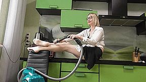 VACUUMING TEACHERS IN THESE WHITE PANTYHOSE!AVI