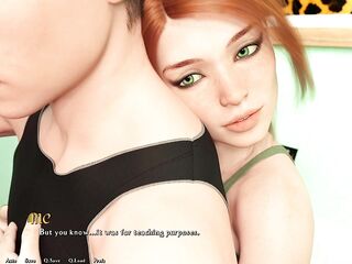 Dan Slips Ramrod Between Saga’s Biggest Melons Then Creampies Her Taut Booty