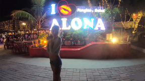 ”Amateurs enjoy fire show & sex at home after with booty Thai GF”