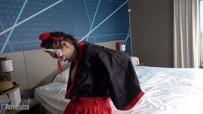 deaf anime white girl gets bbc ass cream then ests his ass