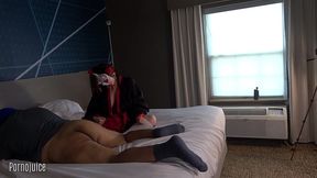 deaf anime white girl gets bbc ass cream then ests his ass