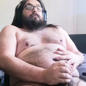 Drinking Gainershake, eating donuts, burping and cumming