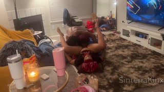 Getting Her Pussy Ready For Some Dick