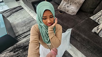 Barely Legal Muslim Teen Learning To Give BJs, Talk Dirty and Fuck