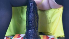 Stretching Myself Very Wide and Deep, and Then Vibrating the Toy