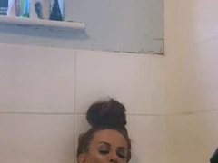 Big boobs milf masturbates with her dildo