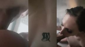 petite defonce anal sous la douche