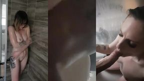 petite defonce anal sous la douche
