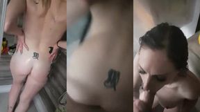 petite defonce anal sous la douche