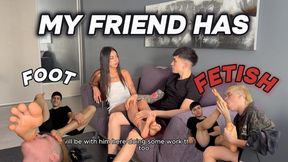 THIS BOY HAS FOOT FETISH