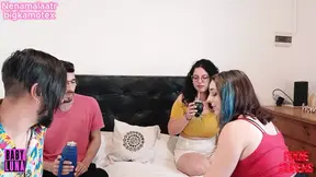 Naughty cousins share boyfriends in wild foursome