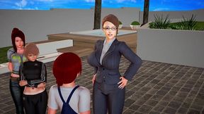 the succubus is waking up in sandra (my new family ) part 47