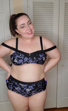 Swim Suit Try on! I Tried to Just Talk Y'all, but Then Music Happened and I'm Such a Dork! Which One Do You Like Best?