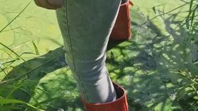 Excursion with my Hunter refined into a dirty lake