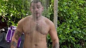 Nude Shower - Outdoor -