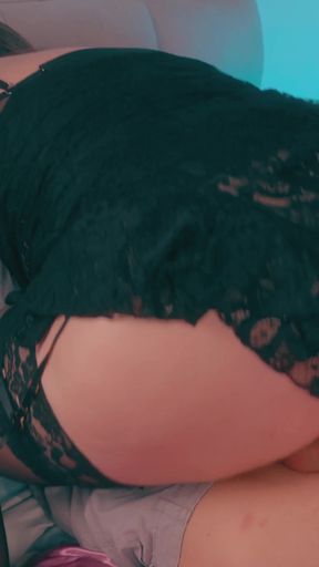 Big Ass MILF Steals Virginity from Loser Four-Eyed Simp in Dominant Amazon Ride   Clip 1