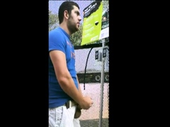 Public jacking off in home depot garden center
