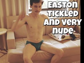 GORGEOUS EASTON TICKLED AND VERY NUDE PART ONE