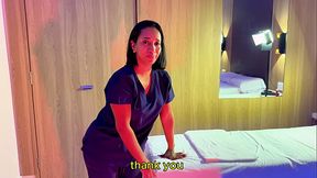 Massage with happy ending by a Hot Milf Leyne Rodriguez - Tantaly Sex Doll