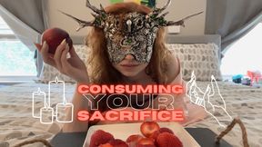 Consuming Your Sacrifice