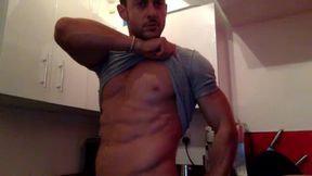 European Model Dom Shows Off His Body