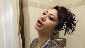I kiss you and piss in your mouth my wanker