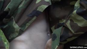 ”Frank Bauer got caught by Cecil Rose sucking Sly Conan big cock”